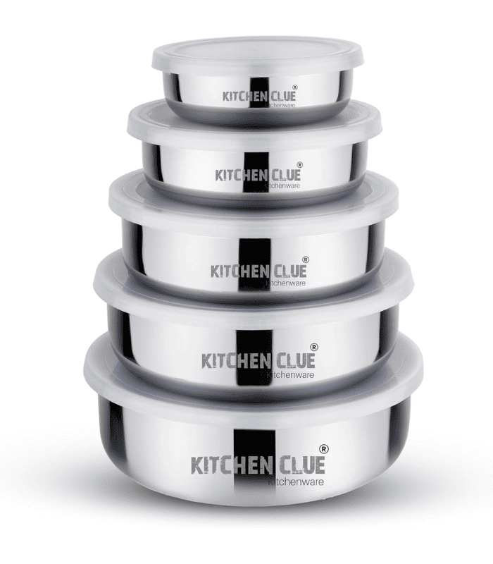 Airtight & Leak-Proof Steel Food Containers