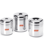 Stainless Steel Vertical Utility Canisters