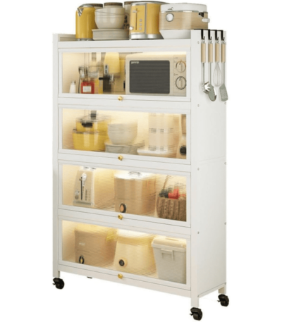 5-Tier Storage Cabinet for Kitchen Pantry