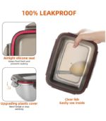 Stainless Steel Food Storage Container Set of 3