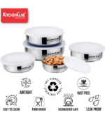 Airtight & Leak-Proof Steel Food Containers