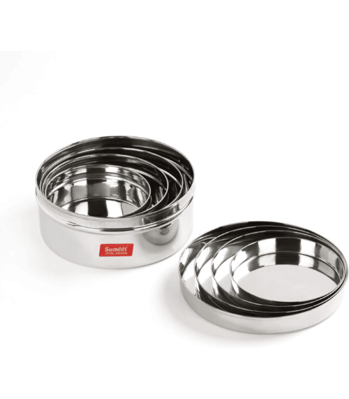 Stainless Steel Flat Canisters