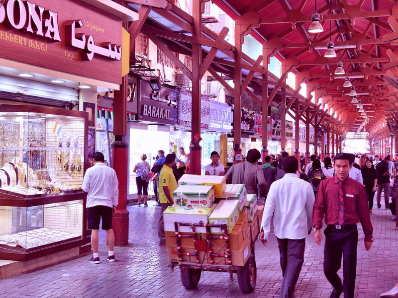 Gold Souk and Spice Souk