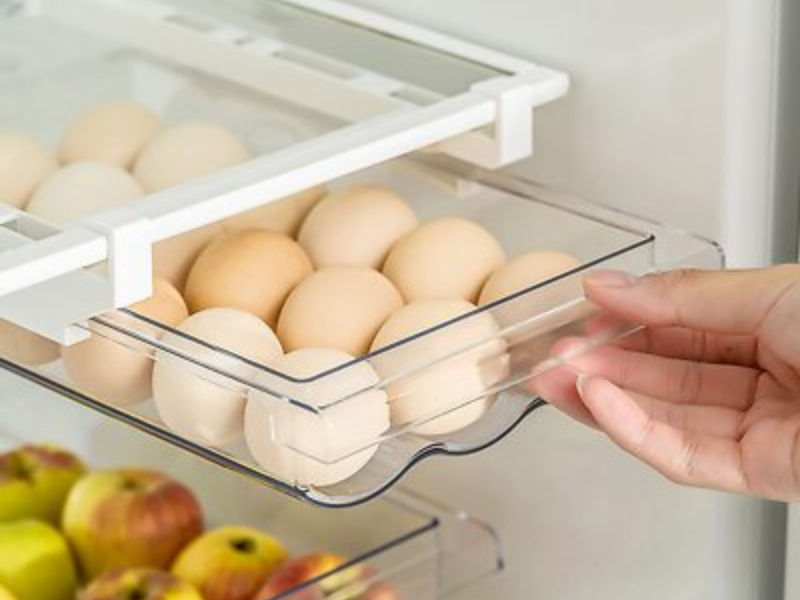 KILOW Pull-Out Refrigerator Egg Storage Drawer