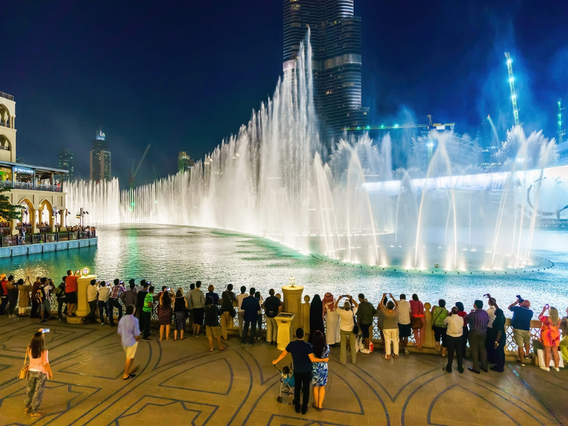 The Dubai Fountain Show