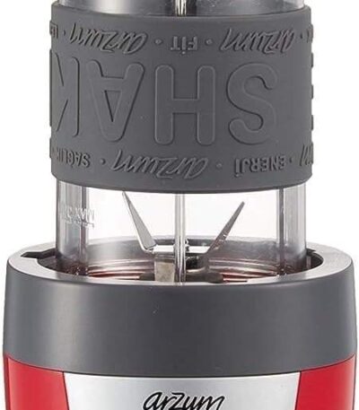 Arzum Shake N Take Personal Blender AR1032 300W Smoothie Maker with 570ml & 400ml BPA-Free Bottles Compact & Portable 1-Year Warranty – Red
