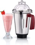 BLACK+DECKER 750W 3-in-1 Mixer Grinder – MG750-B5 Blender, Wet & Dry Grinder, Chutney Jar Set Powerful Motor, Multicolour