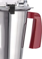 BLACK+DECKER 750W 3-in-1 Mixer Grinder – MG750-B5 Blender, Wet & Dry Grinder, Chutney Jar Set Powerful Motor, Multicolour