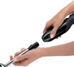 Bosch ErgoMixx Hand Blender – 1000W Powerful Motor, MS62B6190G, Ergonomic Grip, Stainless Steel Blade – Black