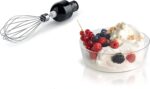 Bosch ErgoMixx Hand Blender – 1000W Powerful Motor, MS62B6190G, Ergonomic Grip, Stainless Steel Blade – Black