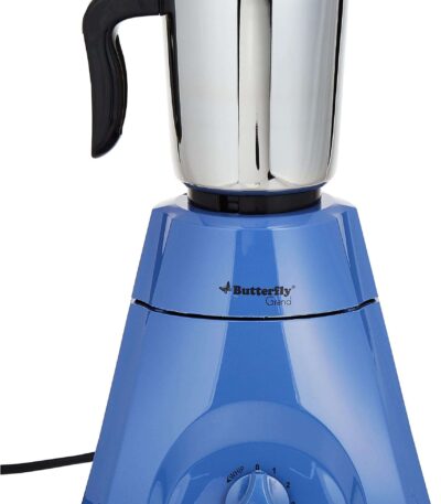 Butterfly Grand Mixer Grinder, 550W, 2 Stainless Steel Jars, Blue