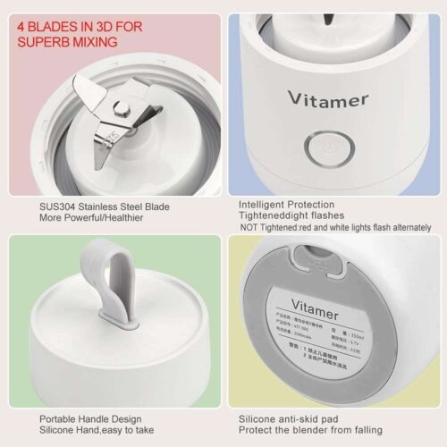 Eesyy USB Rechargeable Portable Blender