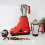 Geepas 750W 3-in-1 Mixer Grinder GSB5081N Stainless Steel Jars & Blades, 3 Speed, Twist Lock Safety Wet & Dry Grinding, Mixing, Juicing – 2-Year Warranty