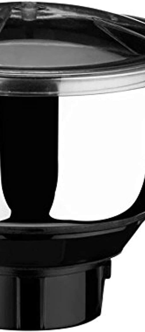 Preethi MG-509 Medium Mixer Jar, 1L, Compatible with Eco Twin, Eco Plus, Chef Pro & Blue Leaf Series, Silver